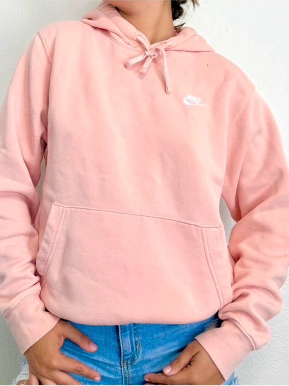 Nike Pink Bubblegum Hoodie - Sz Large